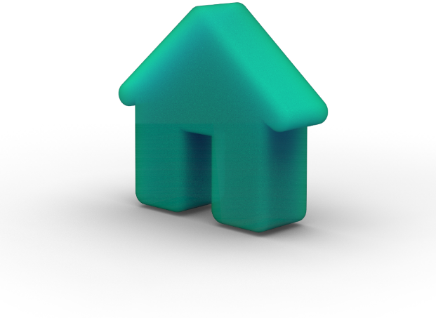 3D graphic of a house